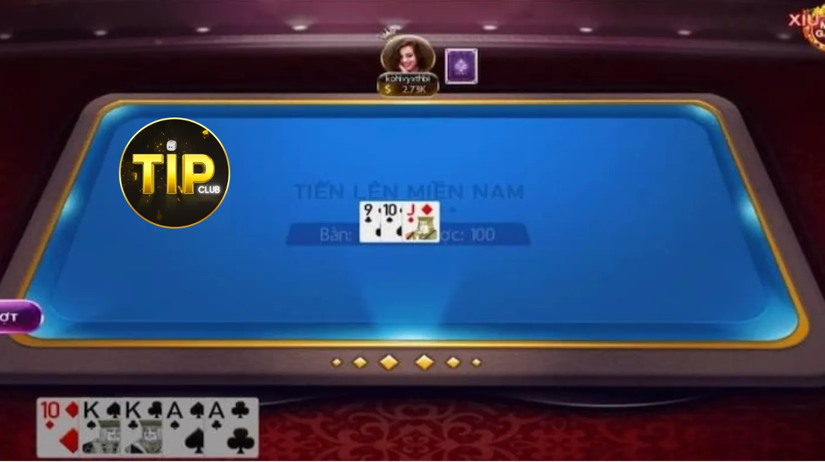 Chú ý các tổ hợp bài trong Tiến lên miền Nam của TipClub Chú ý các tổ hợp bài trong Tiến lên miền Nam của TipClub